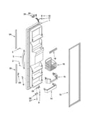 Freezer door parts