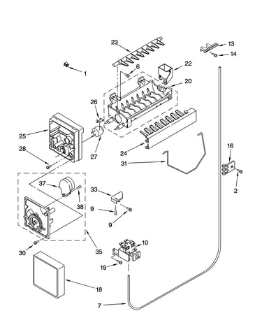 Icemaker parts