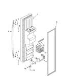 Freezer door parts