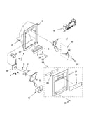 Dispenser front parts