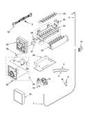 Icemaker parts, parts not illustrated