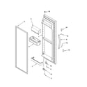 Kenmore 10655244400 refrigerator door parts diagram