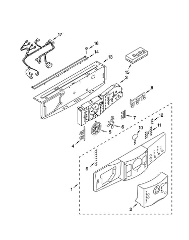 Control panel parts