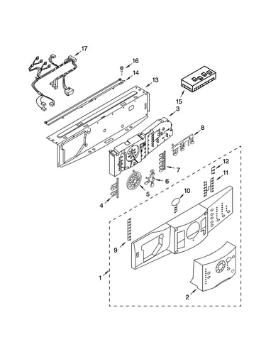 Control panel parts