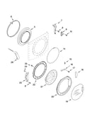 Door and latch parts