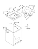 Top and cabinet parts