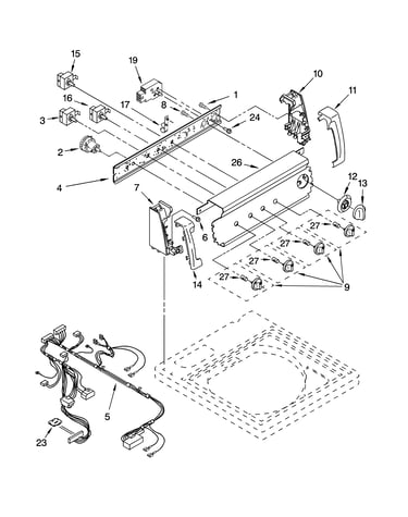 Control panel parts