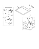 Dryer top parts