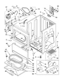 Cabinet parts and optional parts (not included)