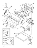 Top and console parts