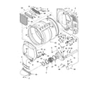 Kenmore 11074872400 bulkhead parts and optional parts (not included) diagram