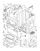 Cabinet parts and optional parts (not included)
