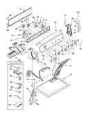 Top and console parts