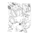 Kenmore Elite 11065966401 bulkhead parts diagram
