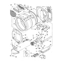 Kenmore Elite 11065962401 bulkhead parts diagram