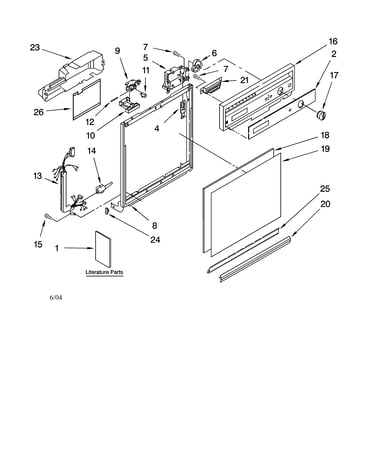 Frame and console parts
