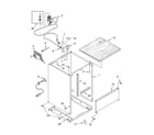 Kenmore 66517432002 cabinet parts diagram