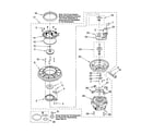 Kenmore 66517822001 pump and motor parts diagram