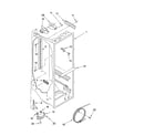 Kenmore 10654292400 refrigerator liner parts diagram