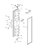 Freezer door parts