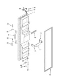 Freezer door parts