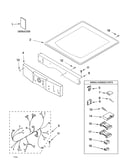 Top and console parts