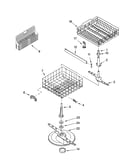 Dishrack parts and optional parts not included