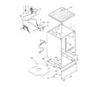 Kenmore 66517722001 cabinet parts, optional parts (not included) diagram