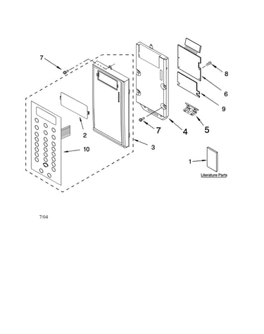 Control panel parts