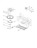Magnetron and turntable parts