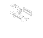 Kenmore 66562619200 cabinet and installation parts diagram