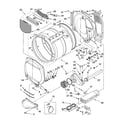 Kenmore Elite 11085876400 bulkhead parts diagram