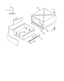 Pedestal parts (not included), optional parts (not inc