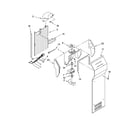 Kenmore 10654539400 air flow parts diagram