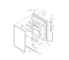 Kenmore 10667297790 refrigerator door parts diagram