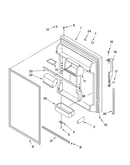 Refrigerator door parts