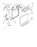 Frame and console parts