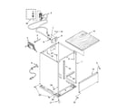 Kenmore 66517679400 cabinet parts diagram