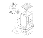 Kenmore 66517844400 cabinet parts, optional parts (not included) diagram