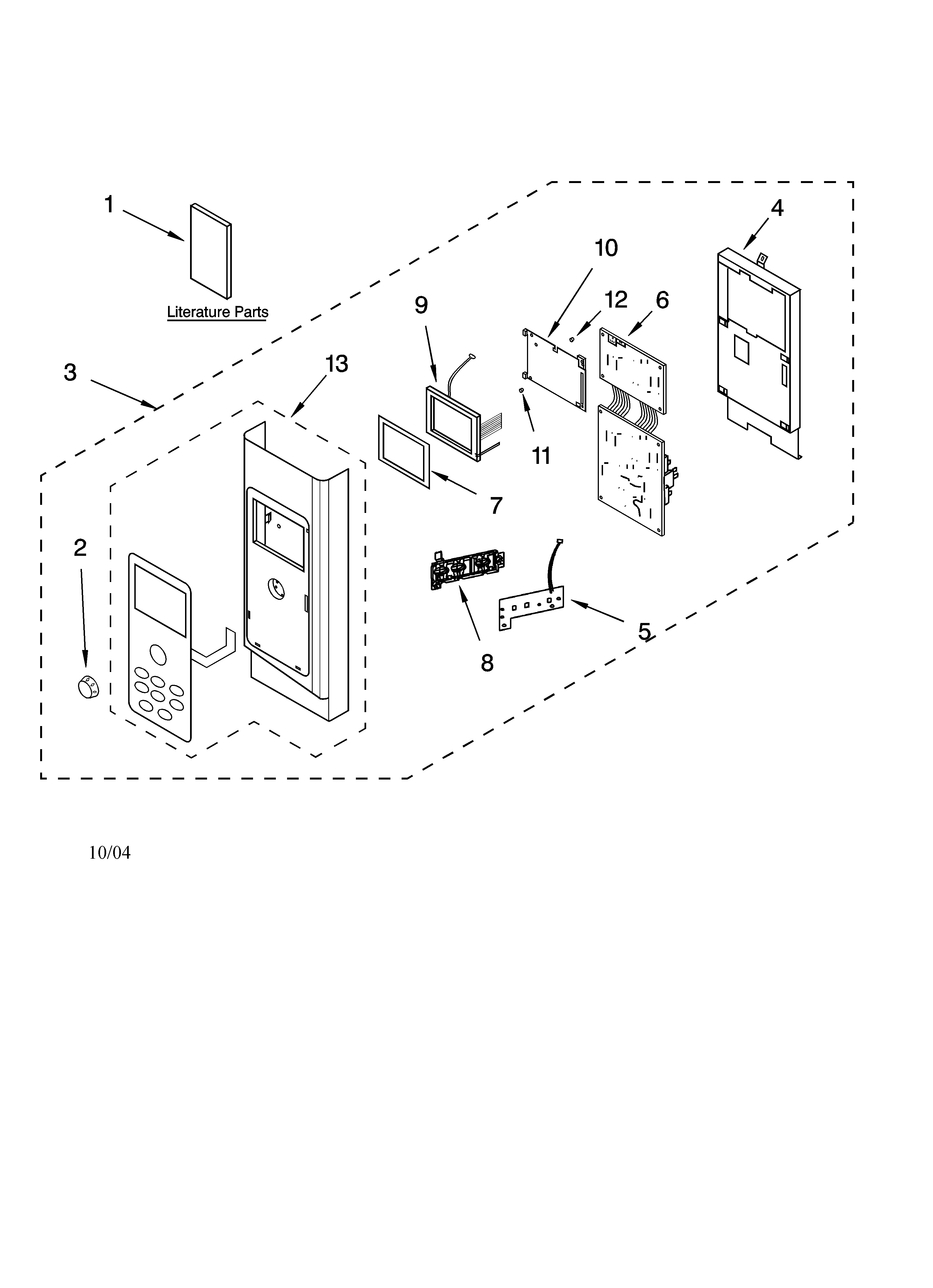 Control panel parts