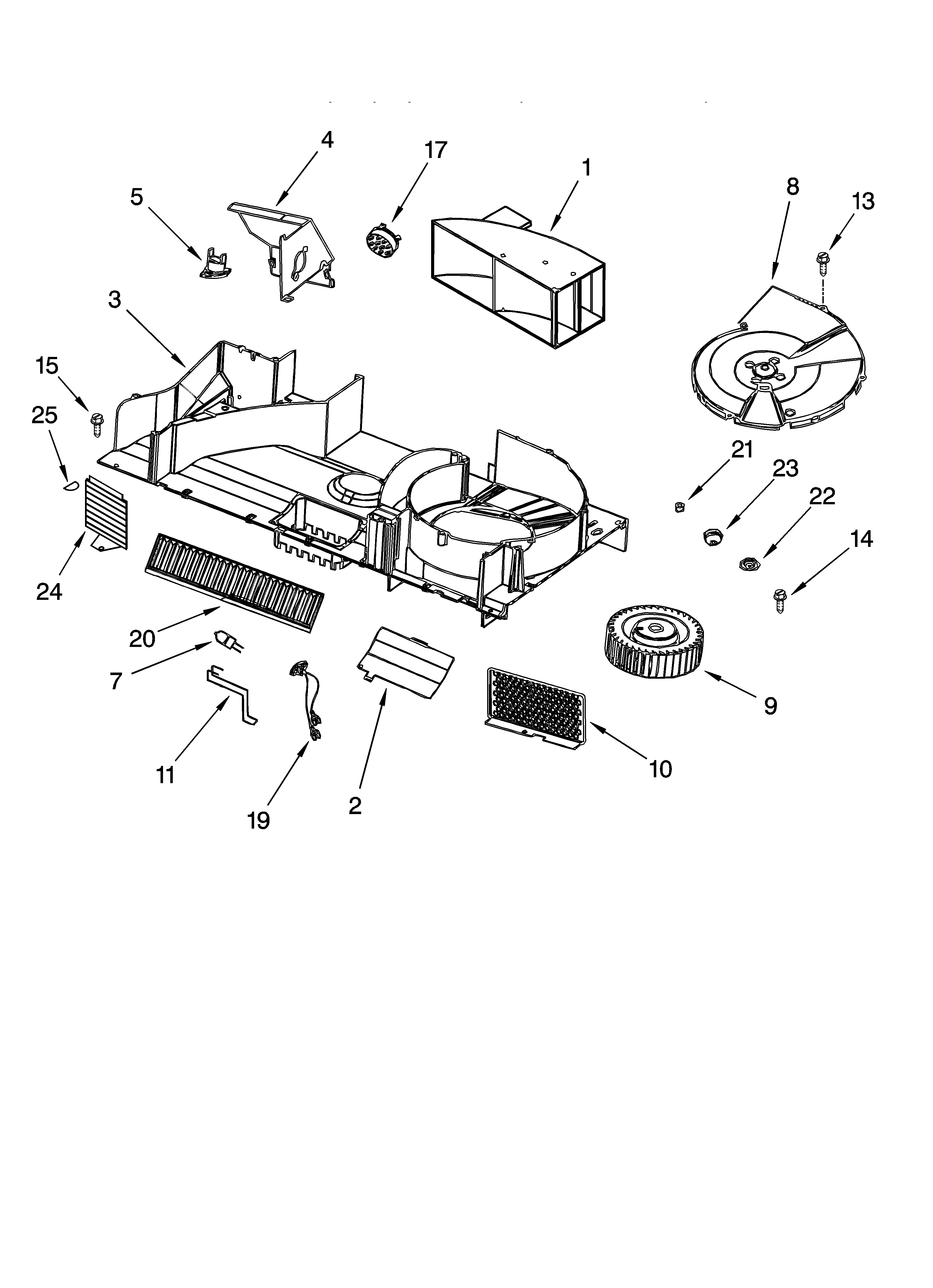 Air flow parts