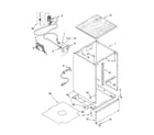 Kenmore 665744590 cabinet parts, optional parts (not included) diagram