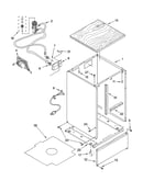 Cabinet parts, optional parts (not included)