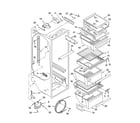 Kenmore 10654584400 refrigerator liner parts diagram