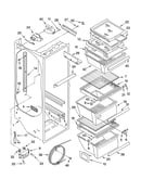Refrigerator liner parts