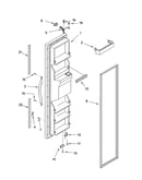Freezer door parts
