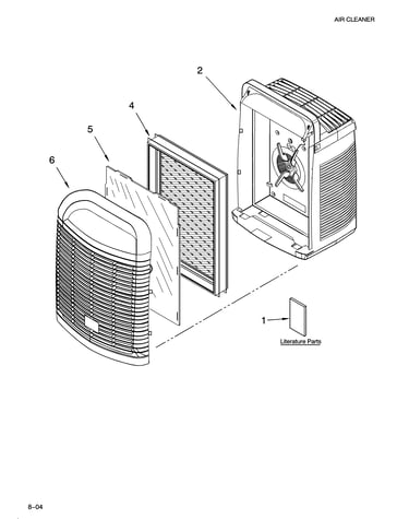 Air cleaner parts