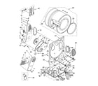 Kenmore 11088752794 dryer bulkhead parts diagram