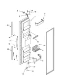 Freezer door parts