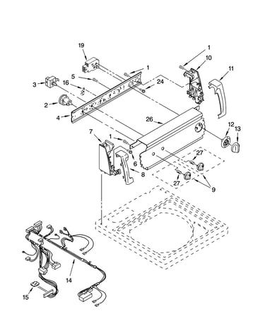 Control panel parts